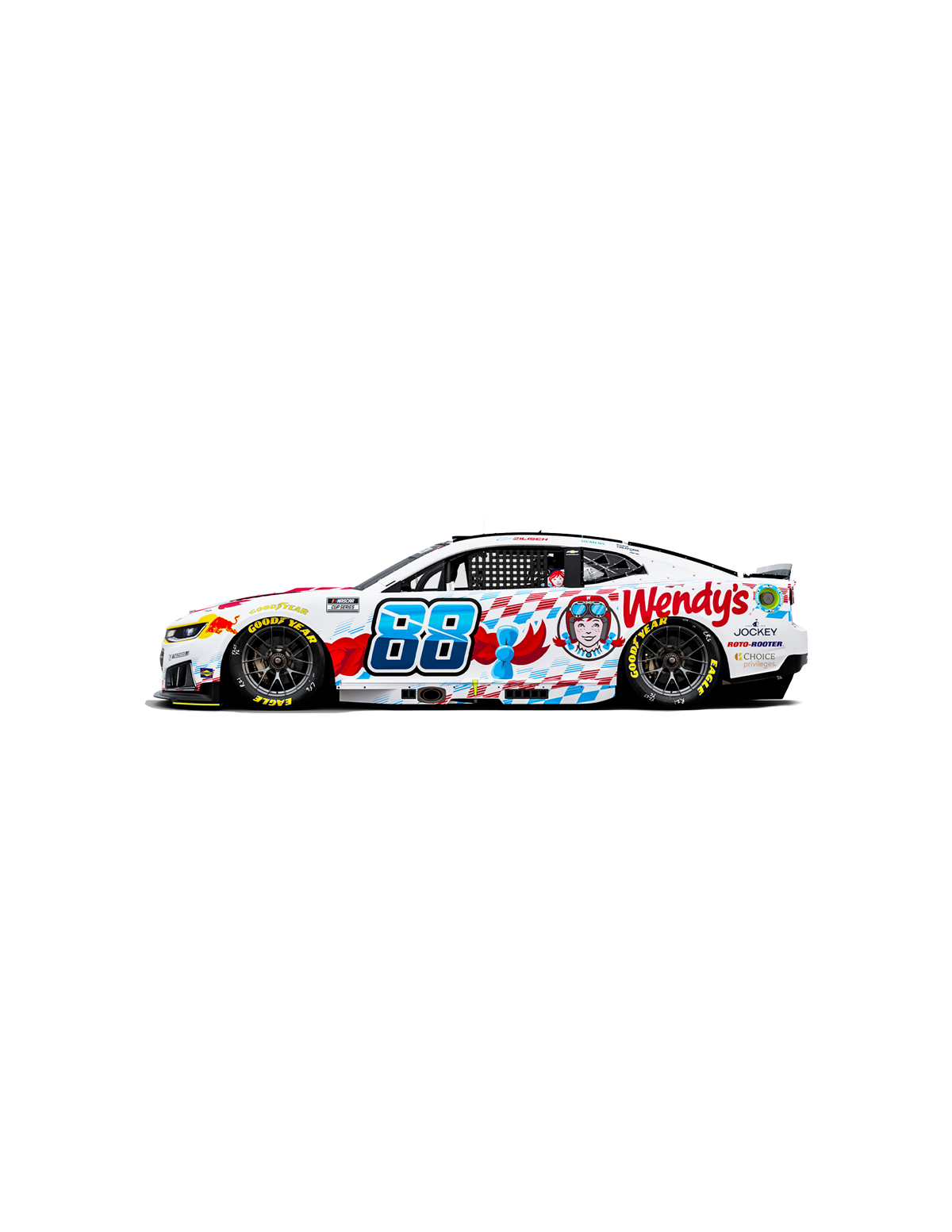 Connor Zilisch #88 Wendy's 1:24 Diecast *PREORDER* – Trackhouse
