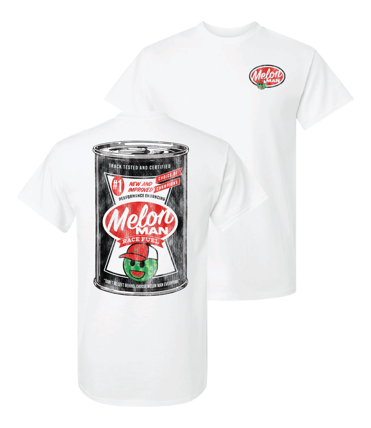 ZAMST CUP 公式シャツ MILEGRA Ross Chastain Melon Man Racing Racing Fuel T-Shirt – Trackhouse
