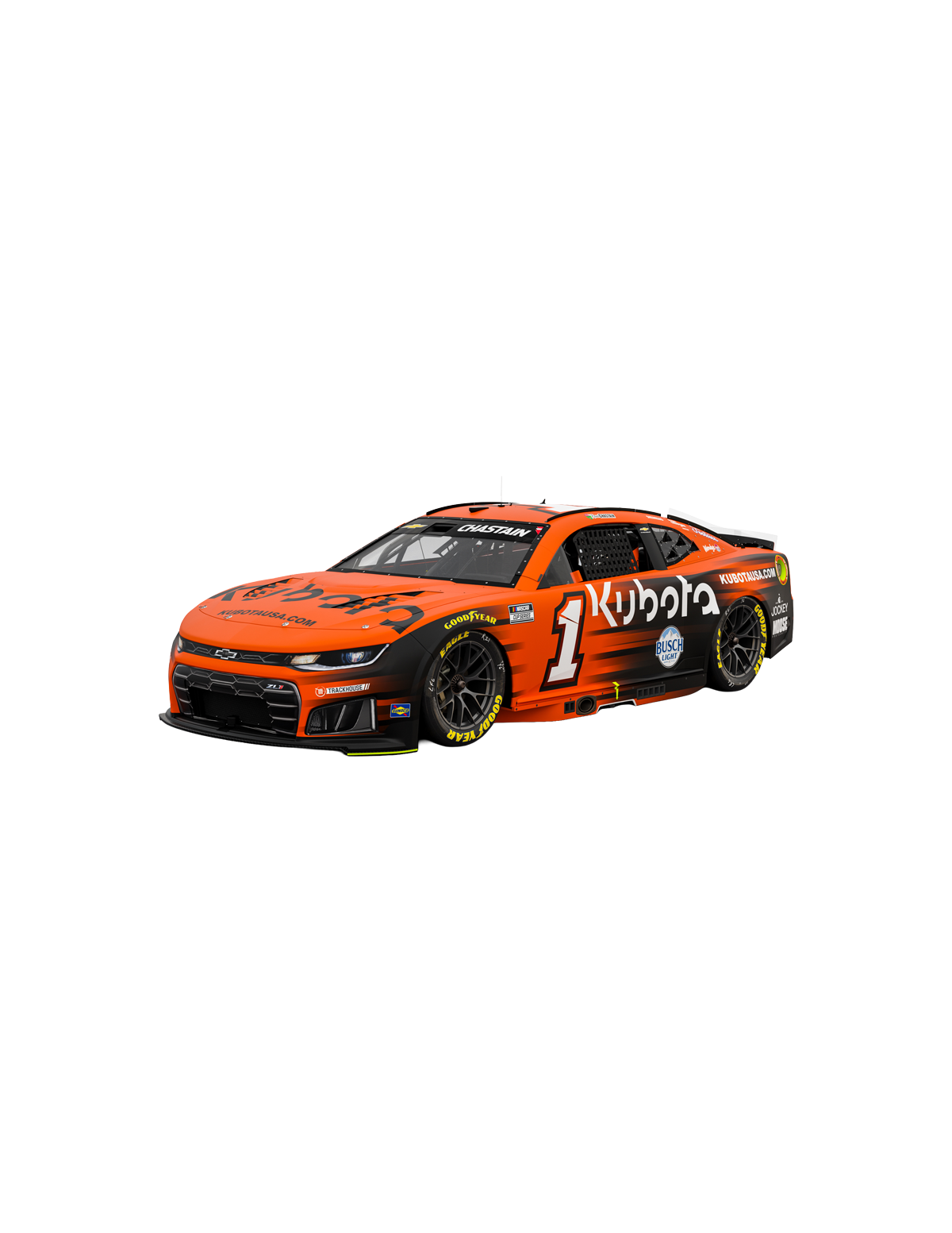 Ross Chastain #1 2026 Kubota 1:24 Diecast *PREORDER* – Trackhouse