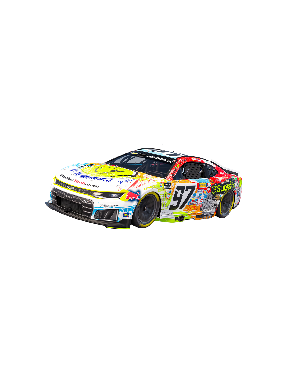 Shane van Gisbergen #97 SuperFile x Mr. Brainwash 1:24 Diecast