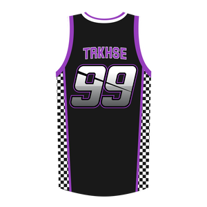 Daniel Suárez #99 Tootsies x Trackhouse Black Basketball Jersey
