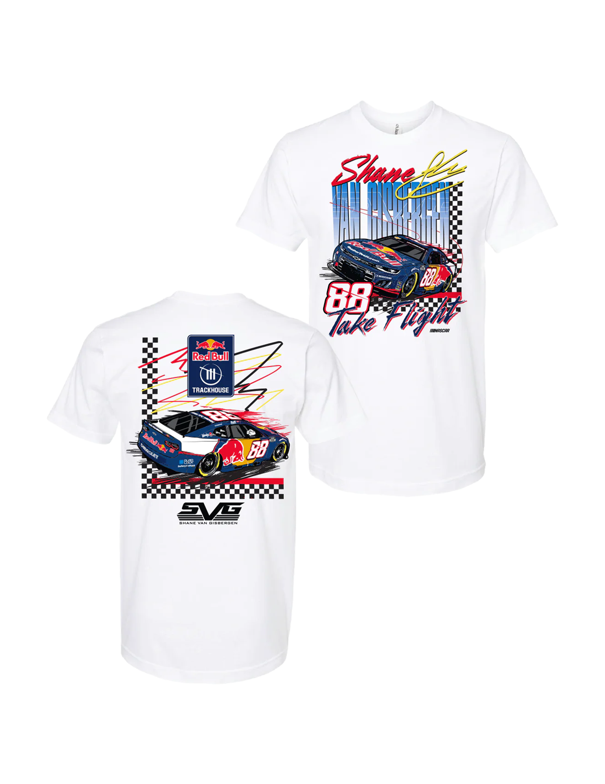 Shane van Gisbergen #88 Red Bull Take Flight T-Shirt