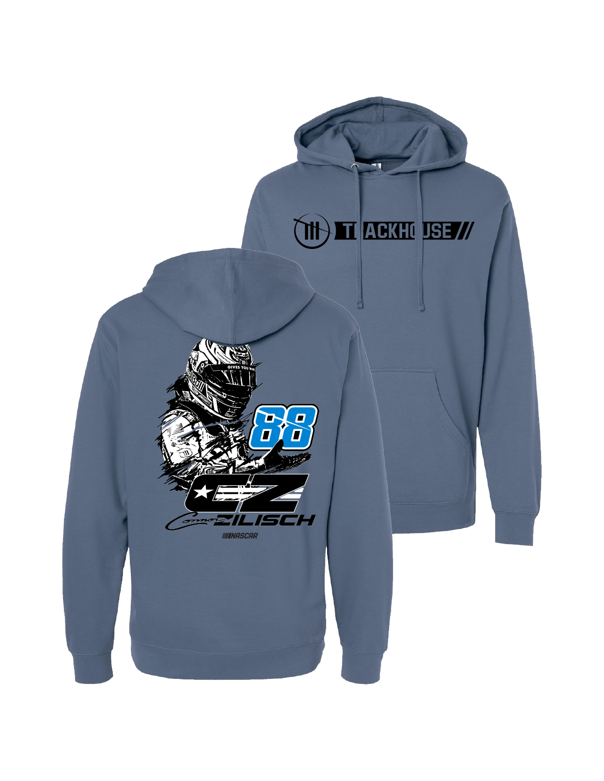 Connor Zilisch #88 Silhouette Hoodie – Trackhouse Entertainment Group Connor Zilisch #88 Silhouette Hoodie – Trackhouse Entertainment Group