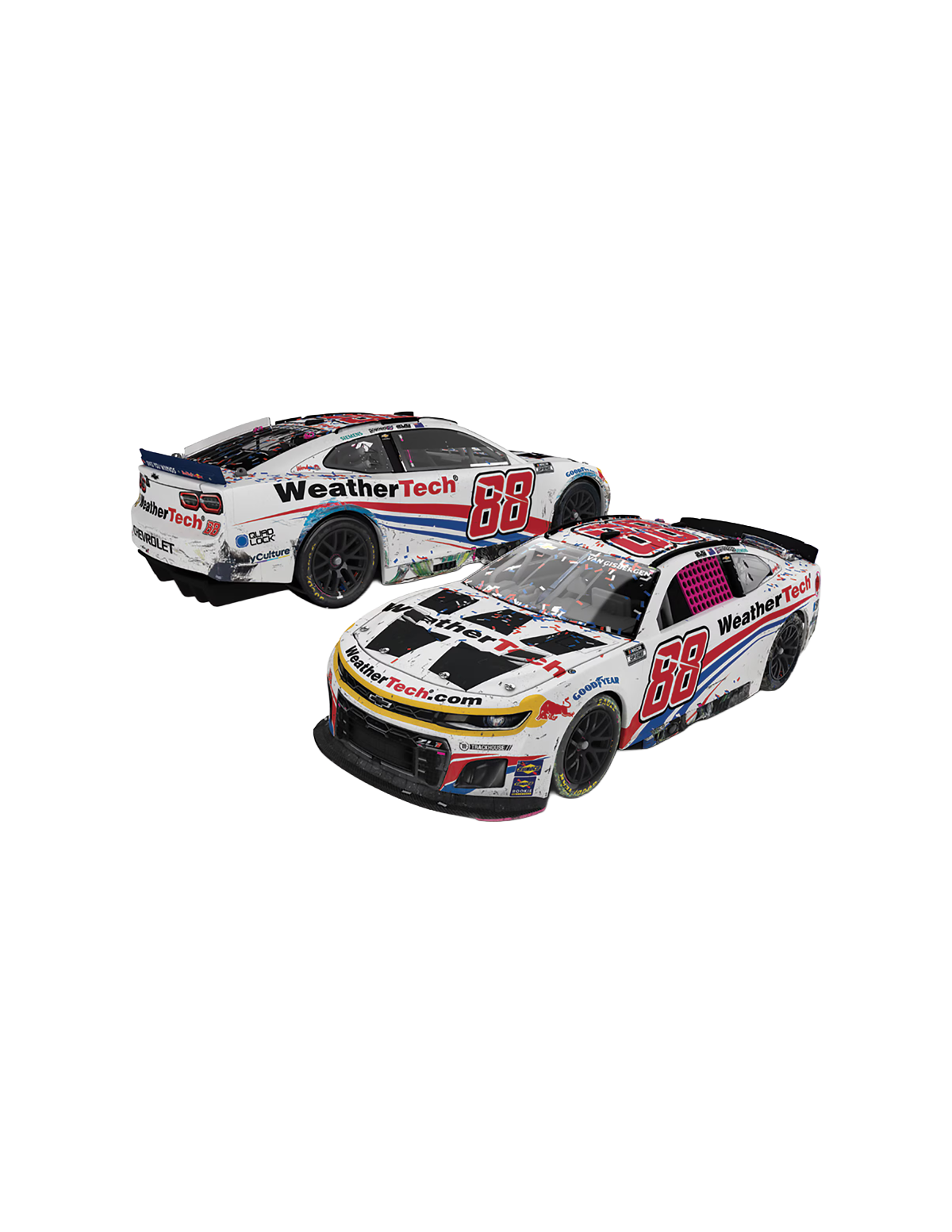Shane van Gisbergen #88 2025 WeatherTech Roval 400 Raced WIN 1:24