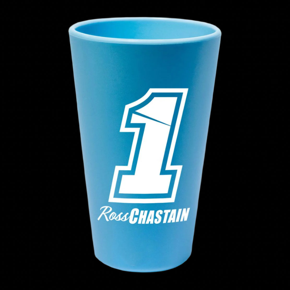 Ross Chastain #1 Silicone Pint Glass