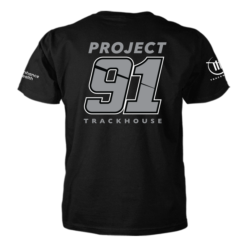 Shane van Gisbergen Project 91 Black T-Shirt - Limited Quantities In Stock