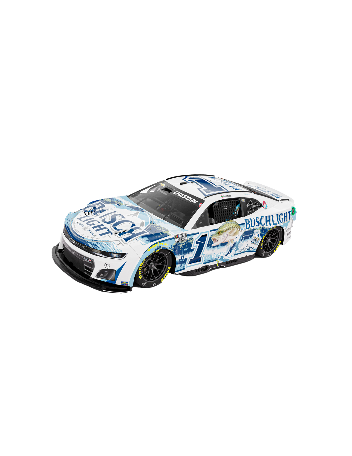 Ross Chastain #1 2024 Busch Light Fishing 1:24 Diecast *PREORDER*