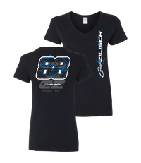 Connor Zilisch #88 Ladies Pulse V-Neck T-Shirt