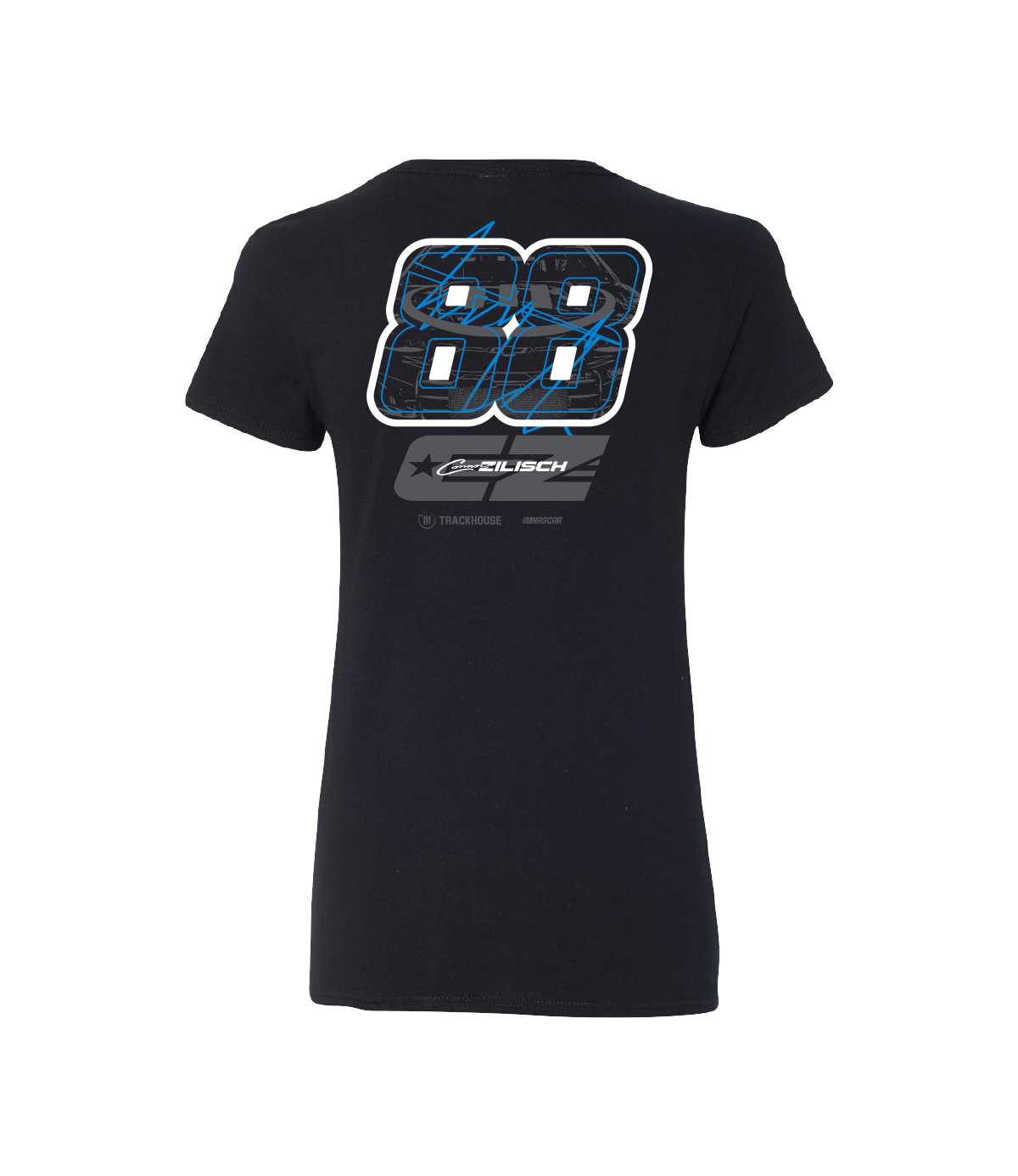 Connor Zilisch #88 Ladies Pulse V-Neck T-Shirt