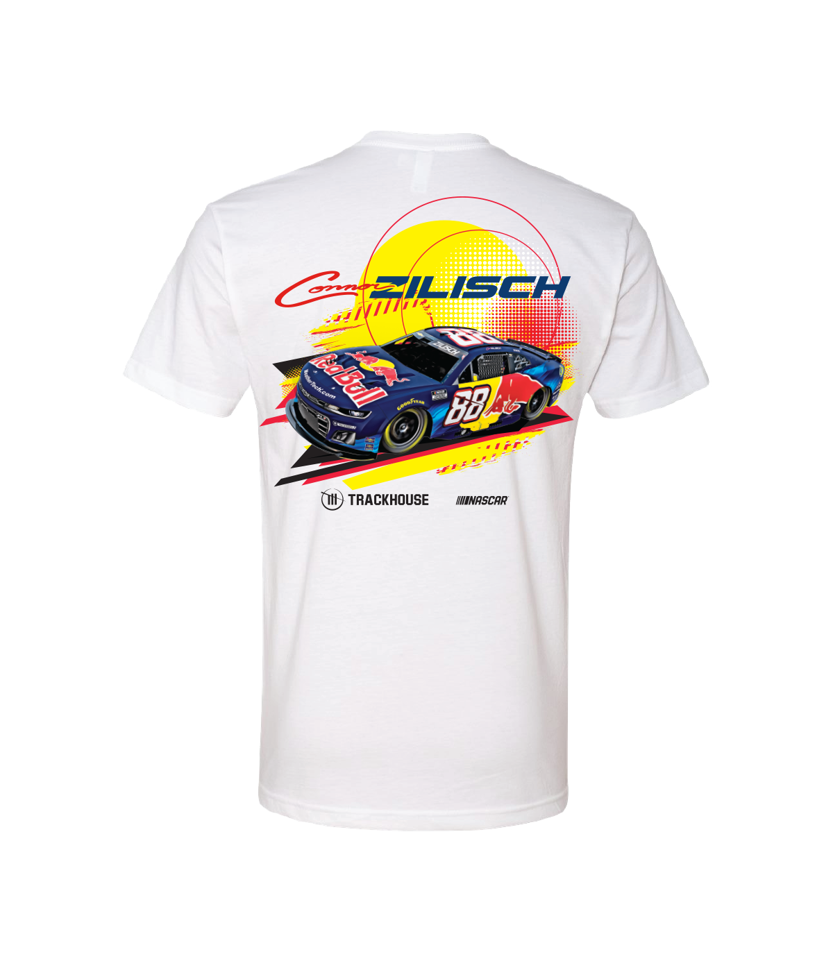Connor Zilisch #88 Red Bull White T-shirt