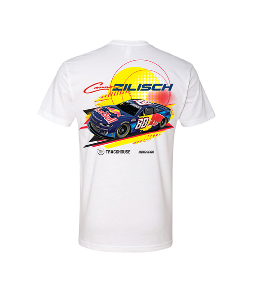 Connor Zilisch #88 Red Bull White T-shirt