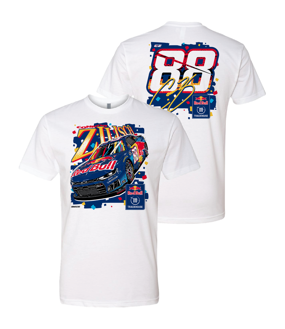 Connor Zilisch #88 Red Bull Confetti T-Shirt – Trackhouse