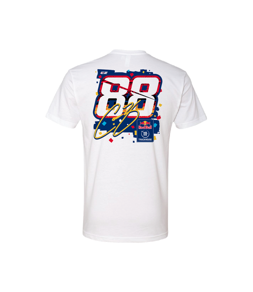 Connor Zilisch #88 Red Bull Confetti T-Shirt