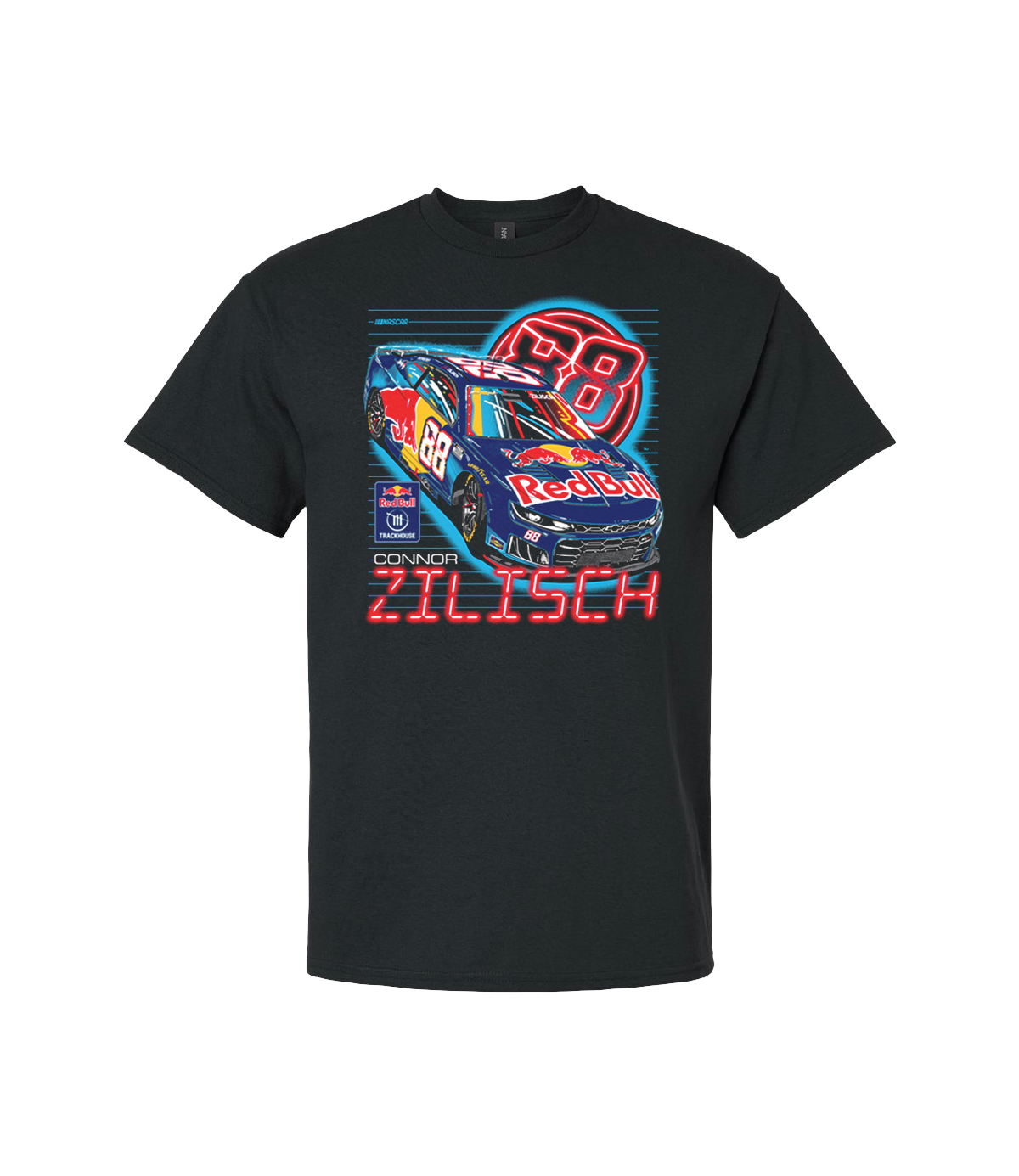 Connor Zilisch #88 Red Bull Neon T-Shirt