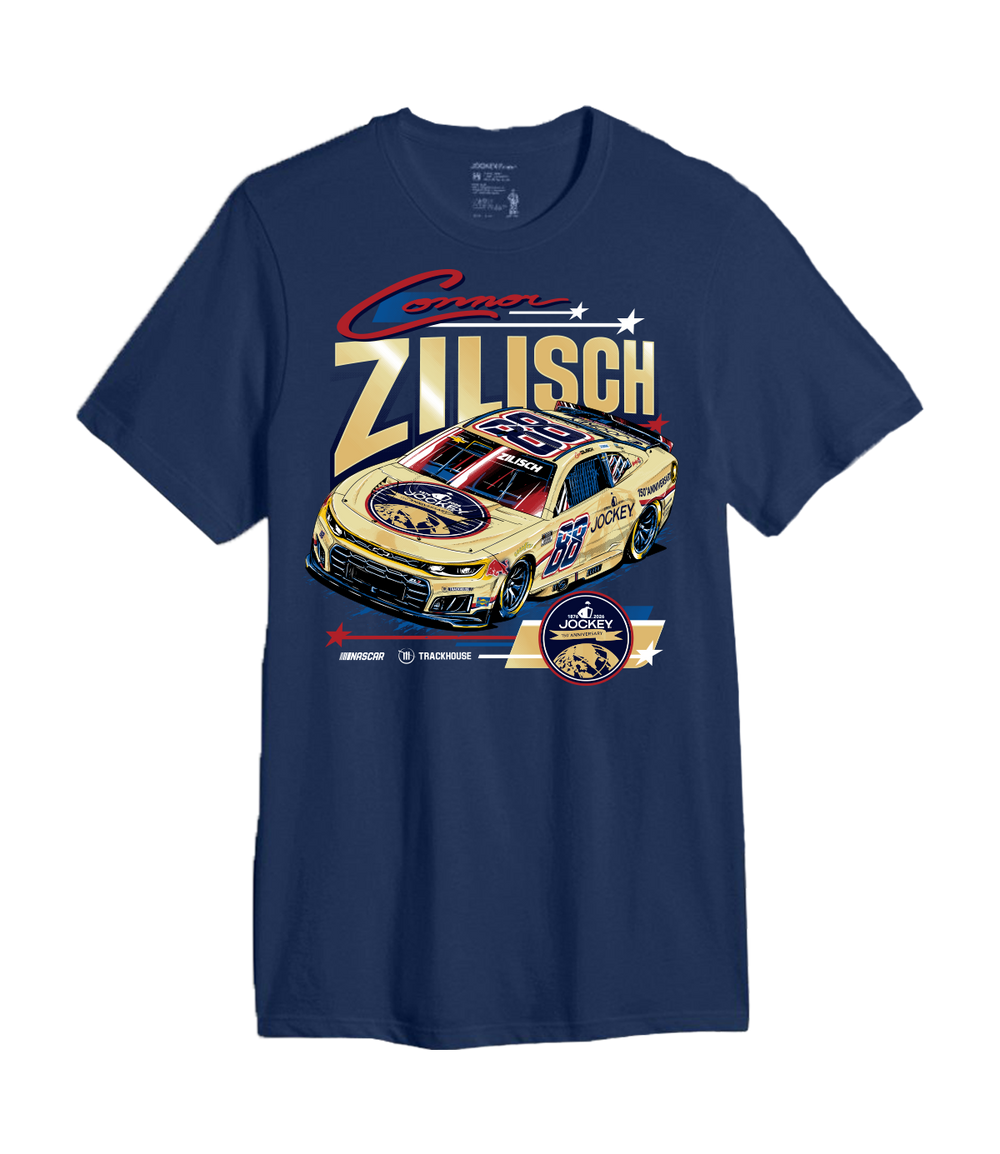 ハルニシオン　芹沢心色　Tシャツ Connor Zilisch #88 Jockey 150th Anniversary Car T-Shirt
