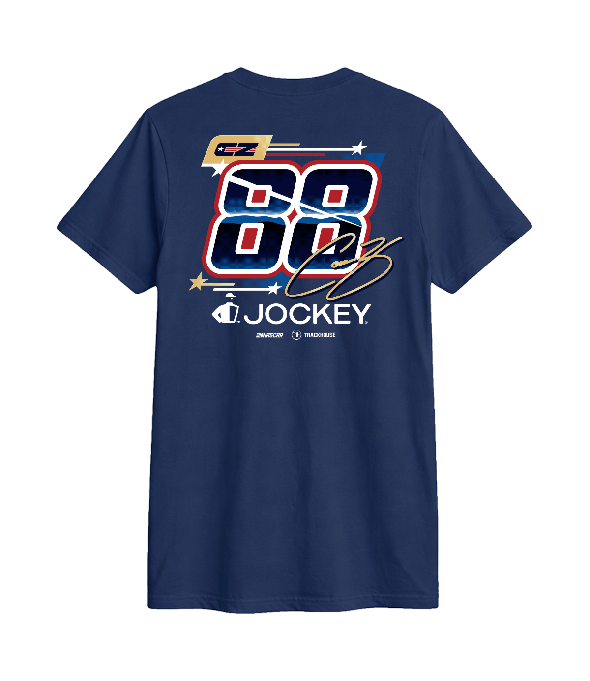 Connor Zilisch #88 Jockey 150th Anniversary Car T-Shirt