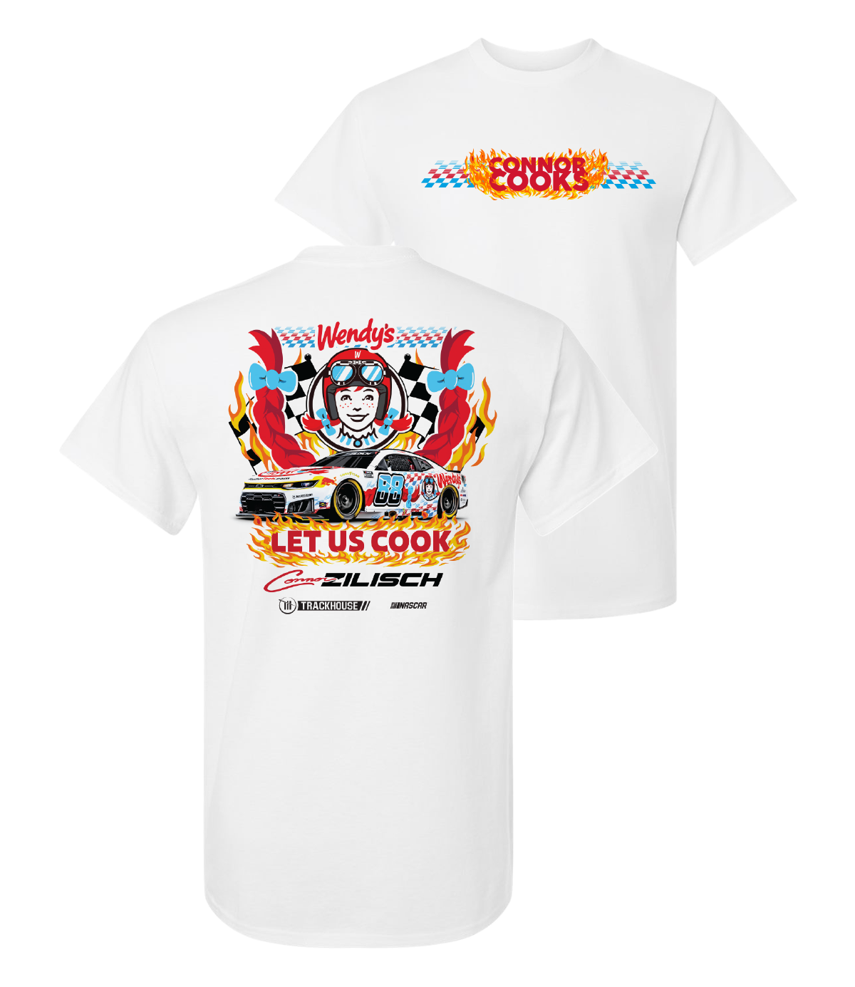 Connor Zilisch #88 Wendy’s “Connor Cooks” T-Shirt