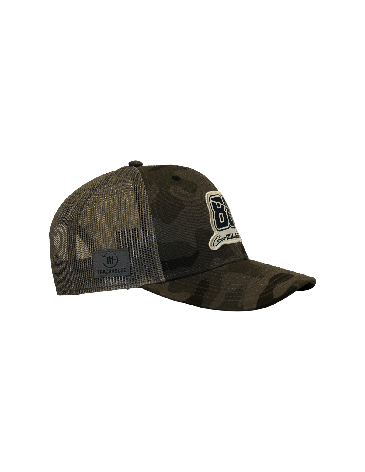 Connor Zilisch #88 Black Camo Snapback Hat