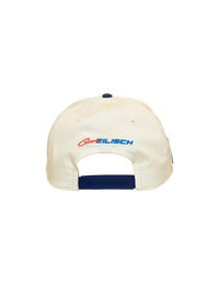 Connor Zilisch #88 Cream/Navy Red Bull Trackhouse Adjustable Hat