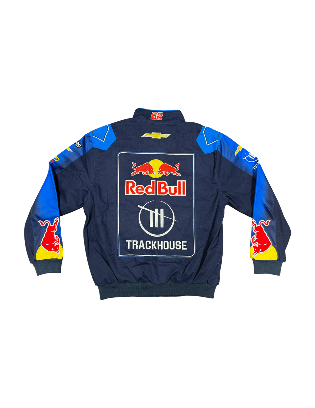 Connor Zilisch #88 Trackhouse x Red Bull Full-Snap Twill Racing Jacket