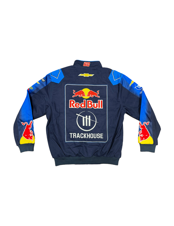 Connor Zilisch #88 Trackhouse x Red Bull Full-Snap Twill Racing Jacket