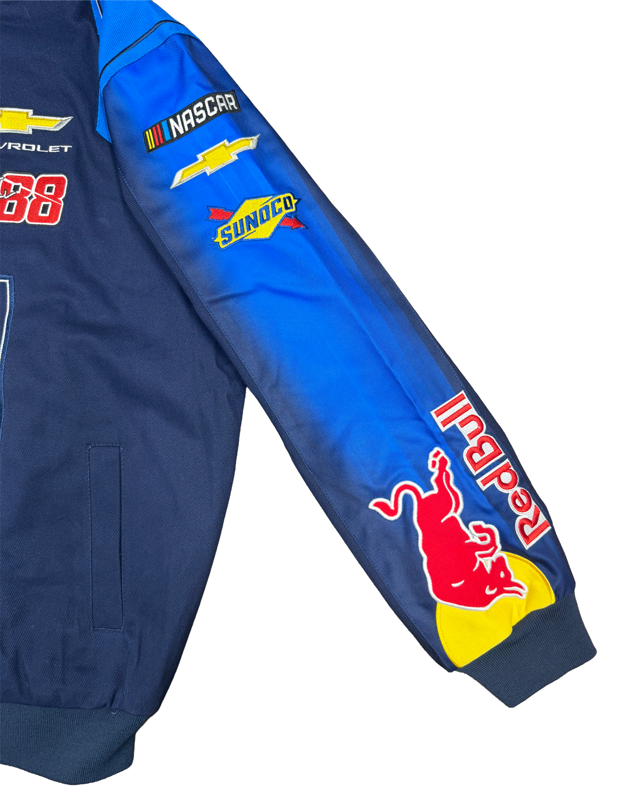 Connor Zilisch #88 Trackhouse x Red Bull Full-Snap Twill Racing Jacket