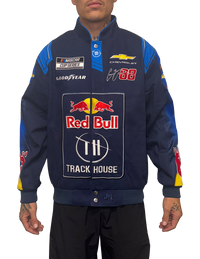 Connor Zilisch #88 Trackhouse x Red Bull Full-Snap Twill Racing Jacket