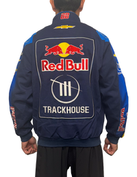 Connor Zilisch #88 Trackhouse x Red Bull Full-Snap Twill Racing Jacket