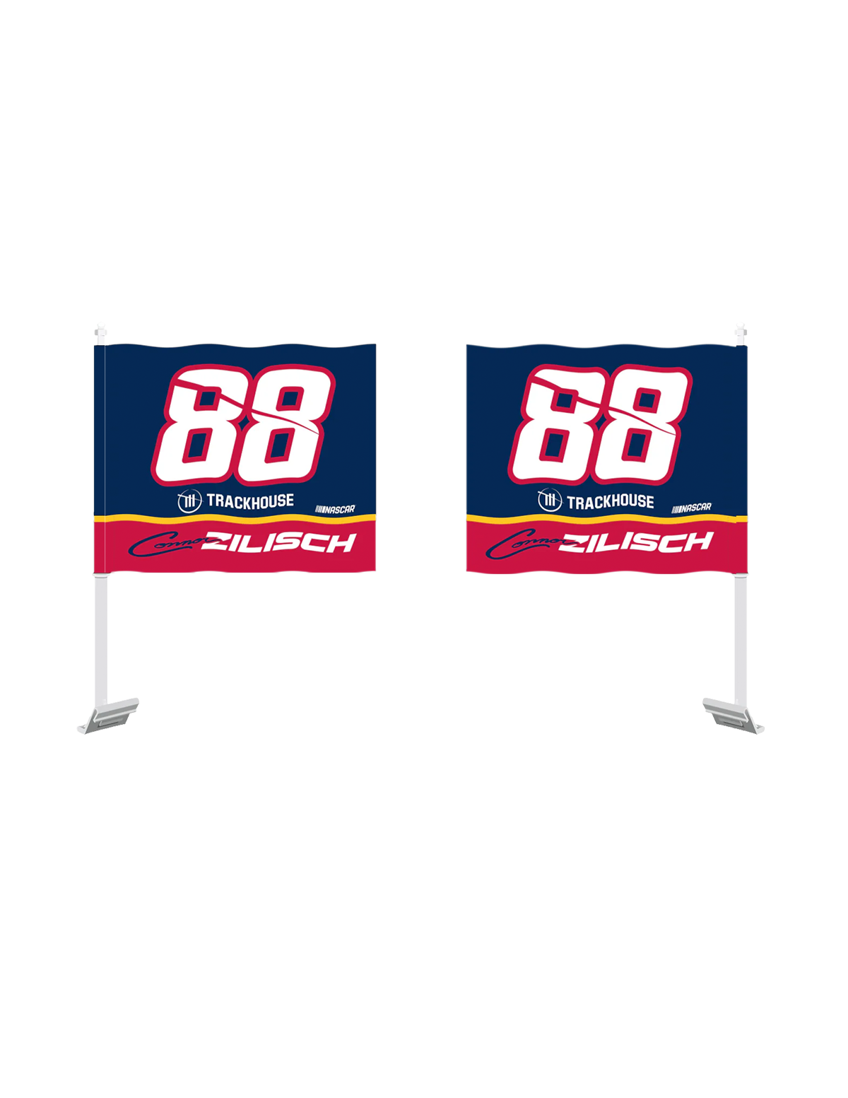 Connor Zilisch #88 2-Sided Car Flag