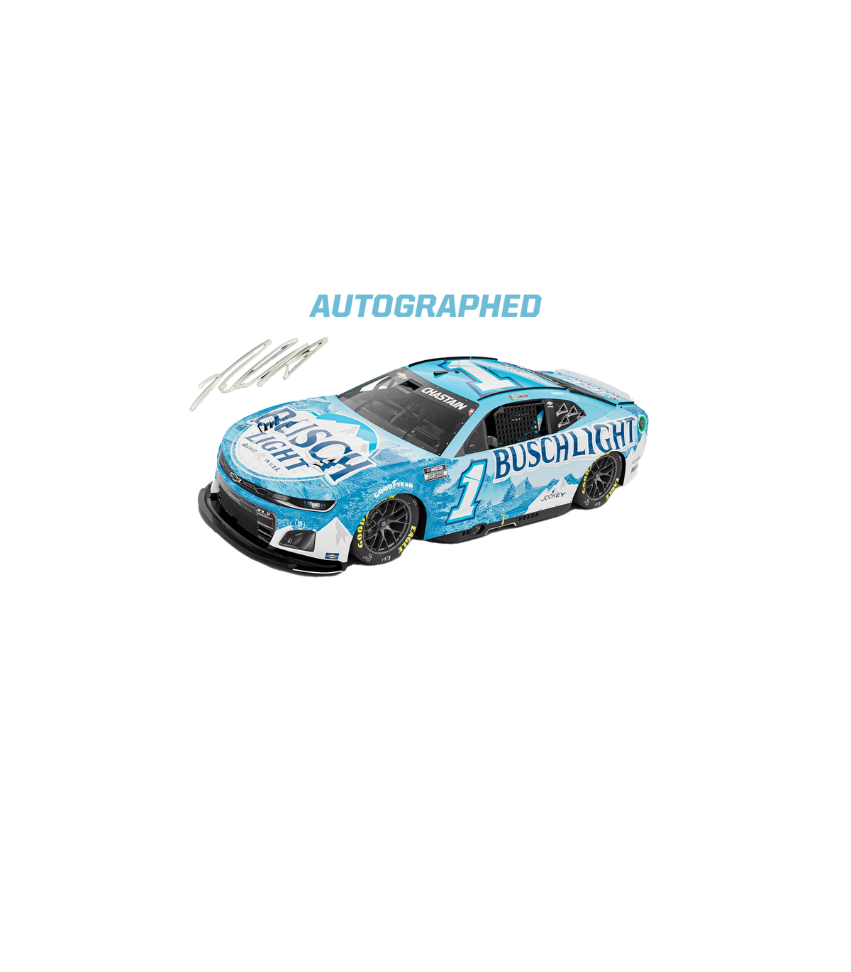 *PREORDER* -AUTOGRAPHED- Ross Chastain Busch Light 2025 1:24 Diecast