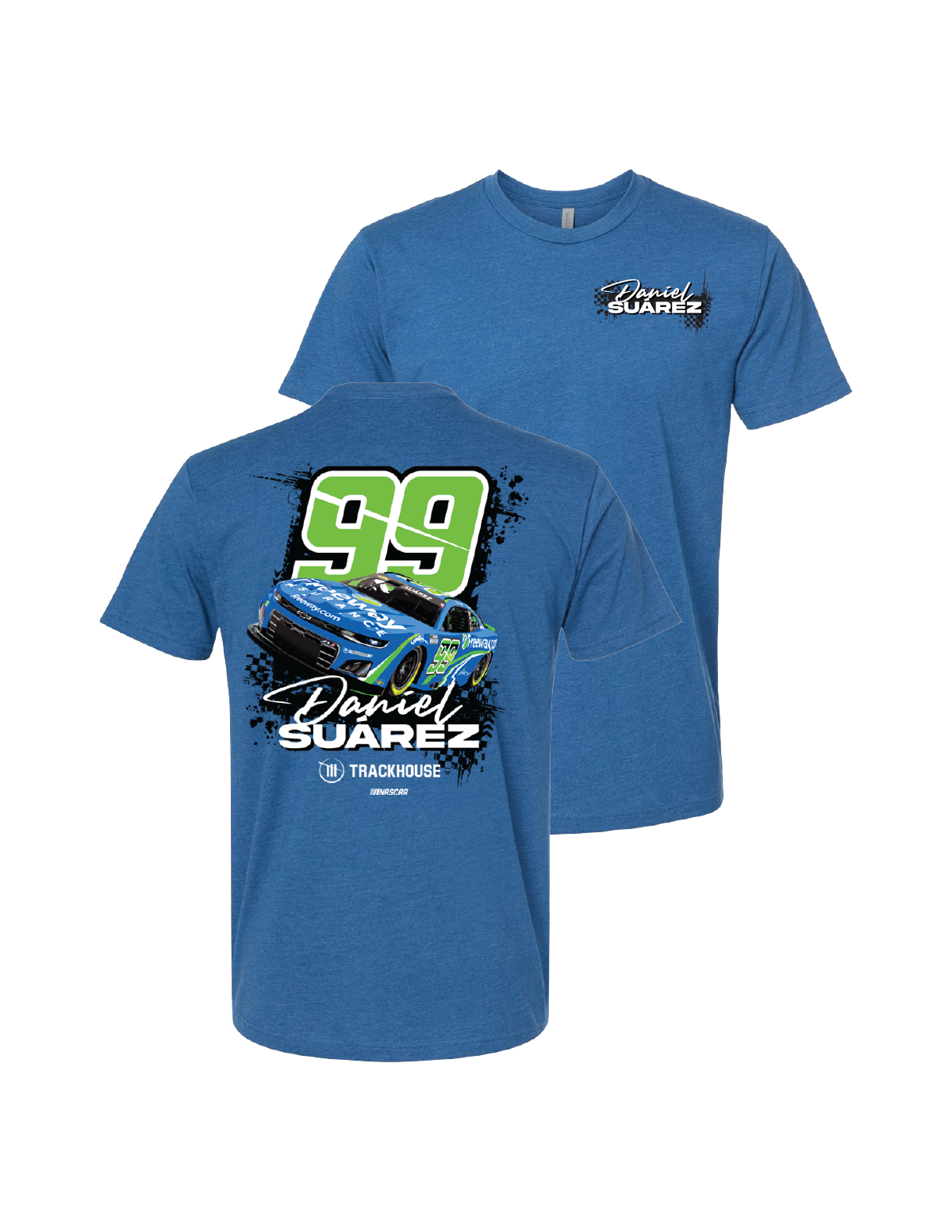 Suarez Freeway Blue T-Shirt