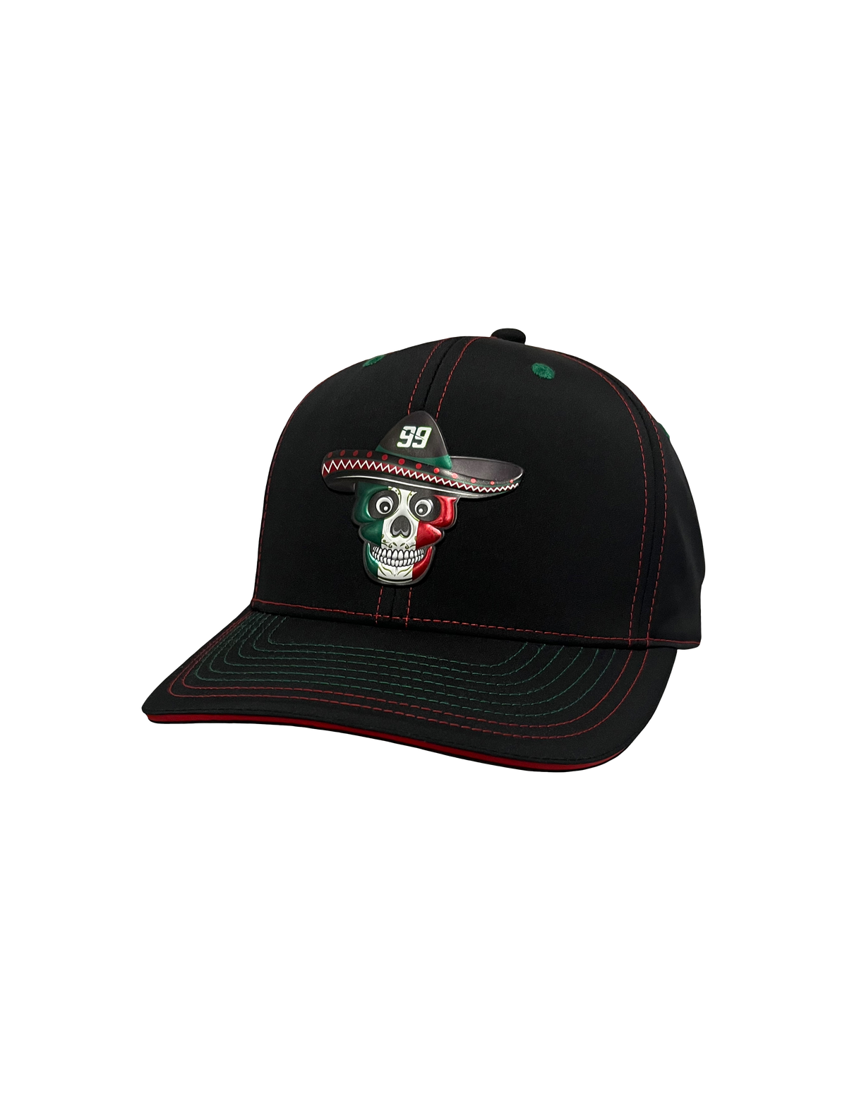 Suarez Sugar Skull Velcro Cap