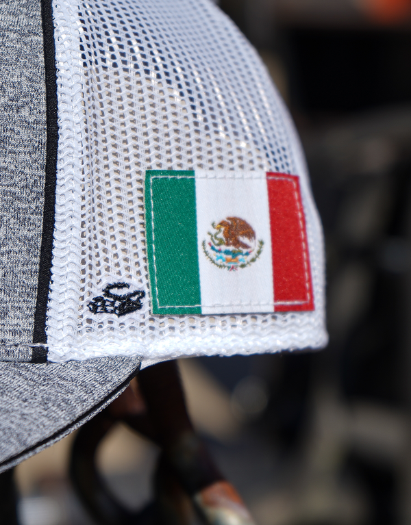 Daniel Suárez #99 Mexican/American Flag Snapback Hat