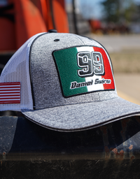 Daniel Suárez #99 Mexican/American Flag Snapback Hat