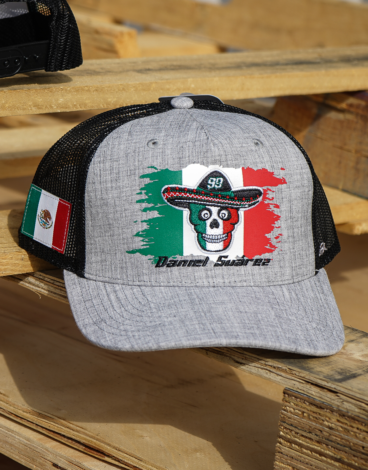 Daniel Suárez Pancho Mexican Flag Snapback Hat