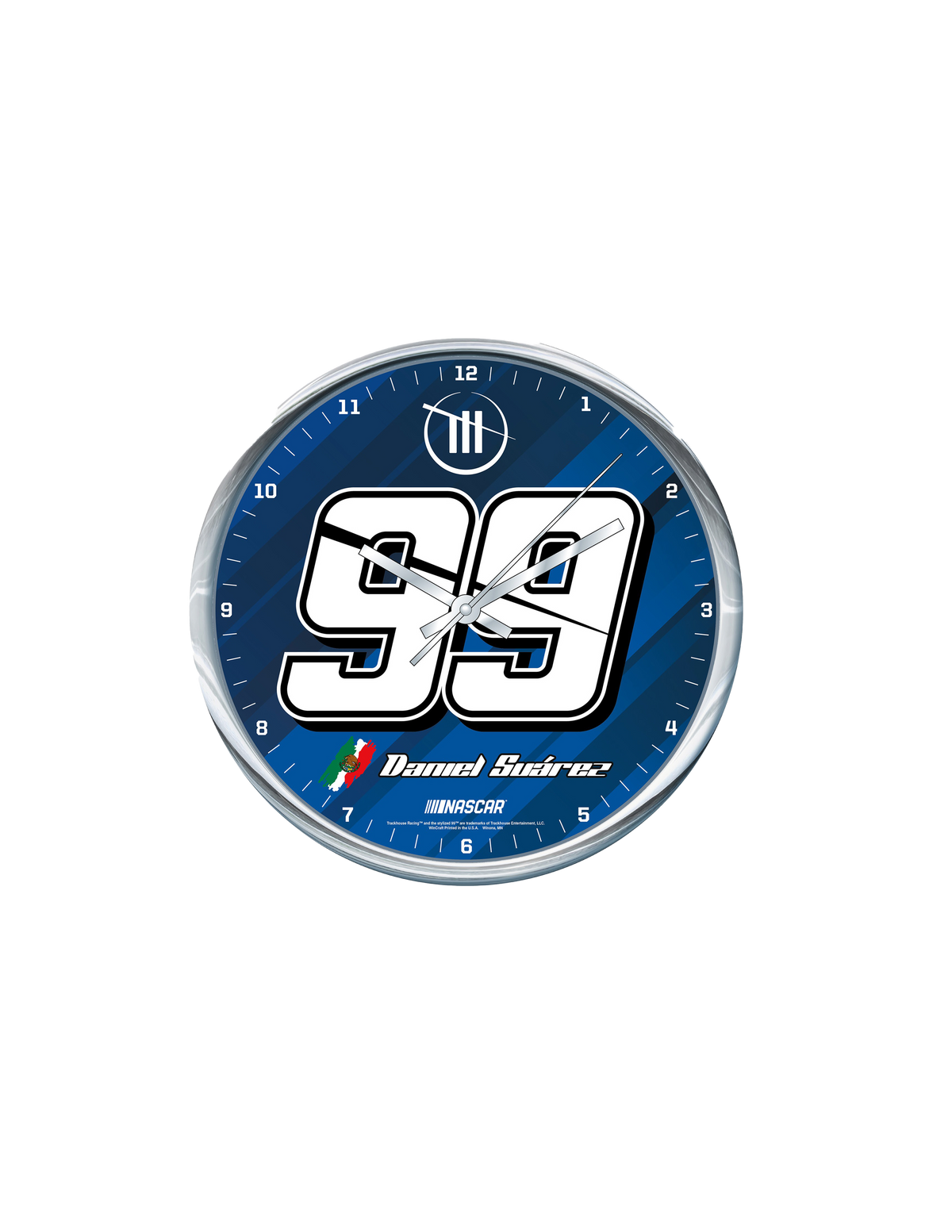 Daniel Suarez #99 Horloge chromée