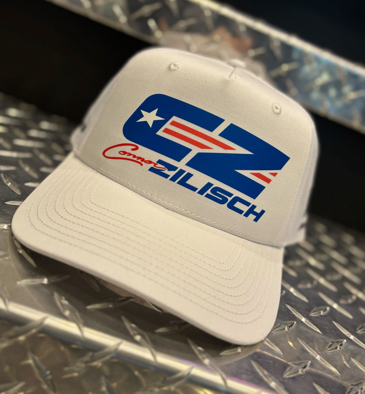 Connor Zilisch #88 CZ Signature Snapback White