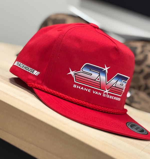 SVG #97 Logo Hat Red