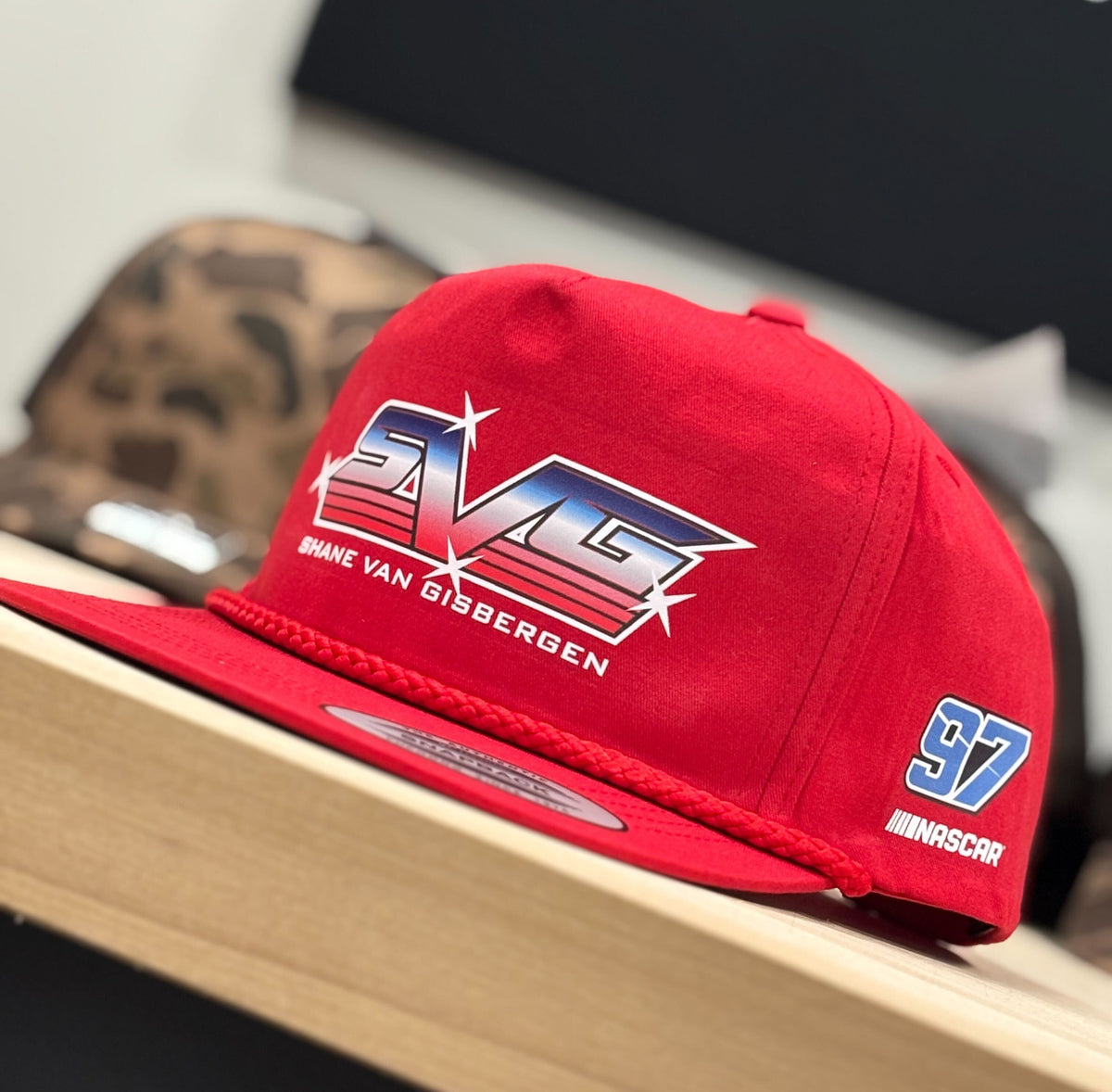 SVG #97 Logo Hat Red