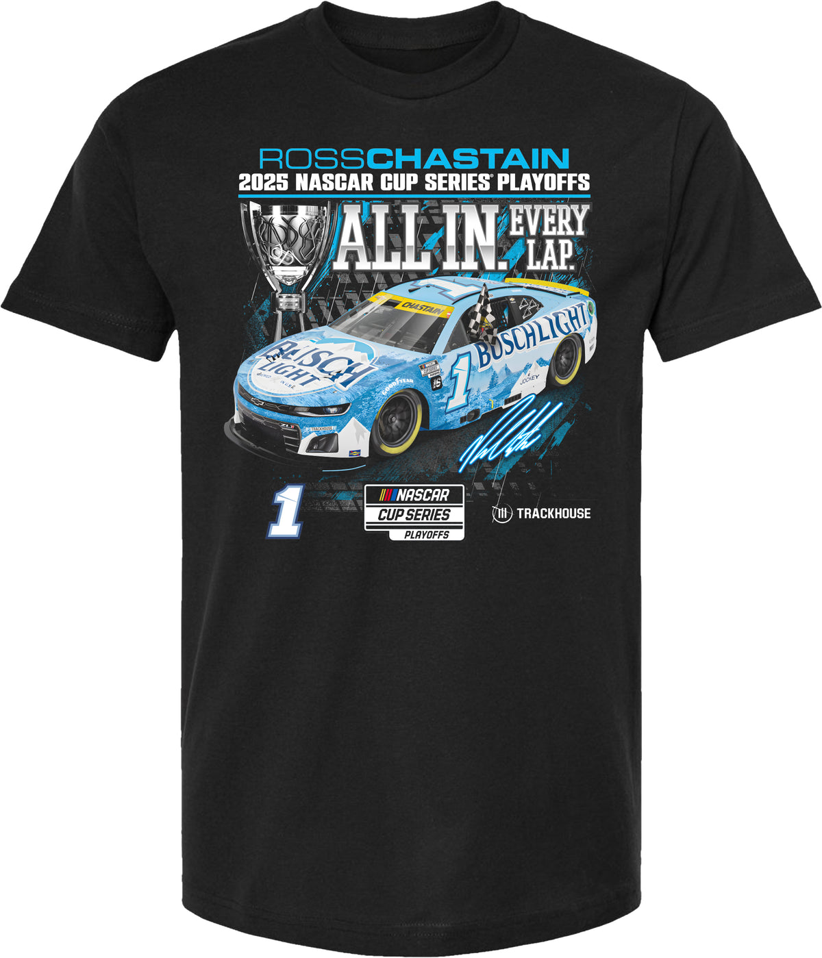 Ross Chastain 2025 Playoff Tee