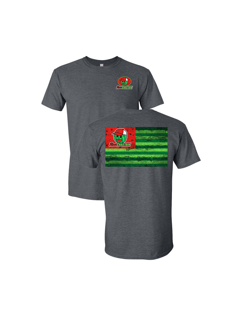 Ross Chastain Melon Man Flag T-Shirt