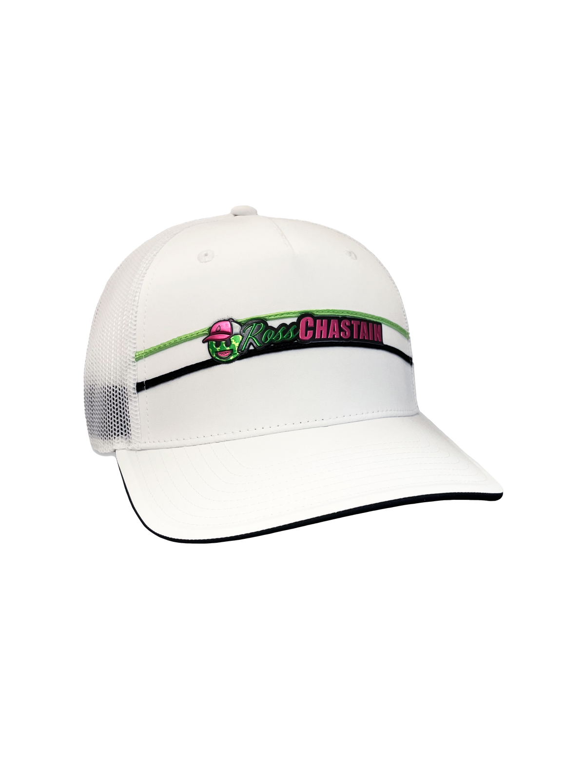 Melon Man White Mesh Cap