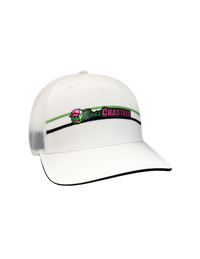 Melon Man White Mesh Cap