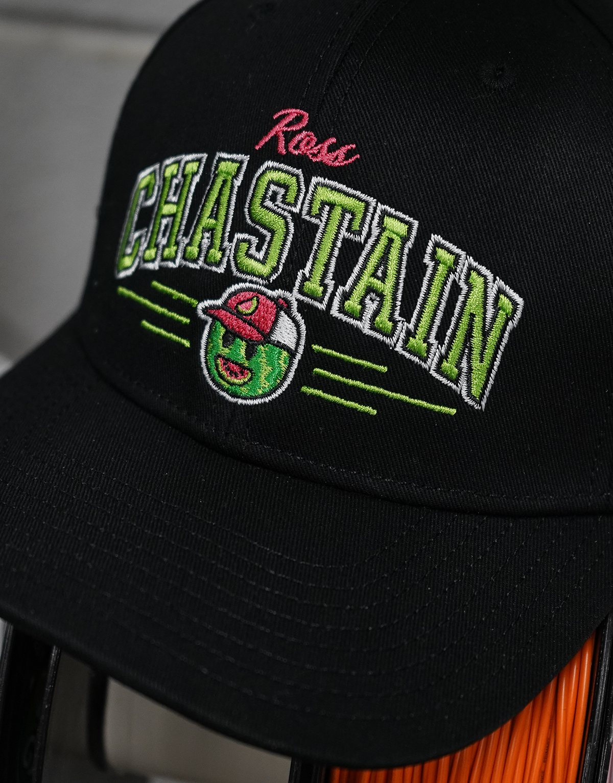 Ross Chastain Melon Man Stripes Snapback Hat