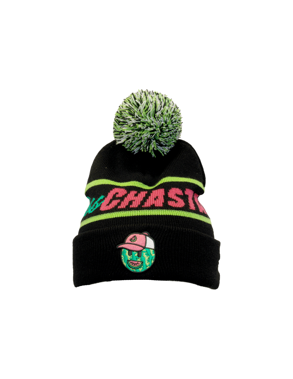 Ross Chastain Melon Man Pom Knit Beanie