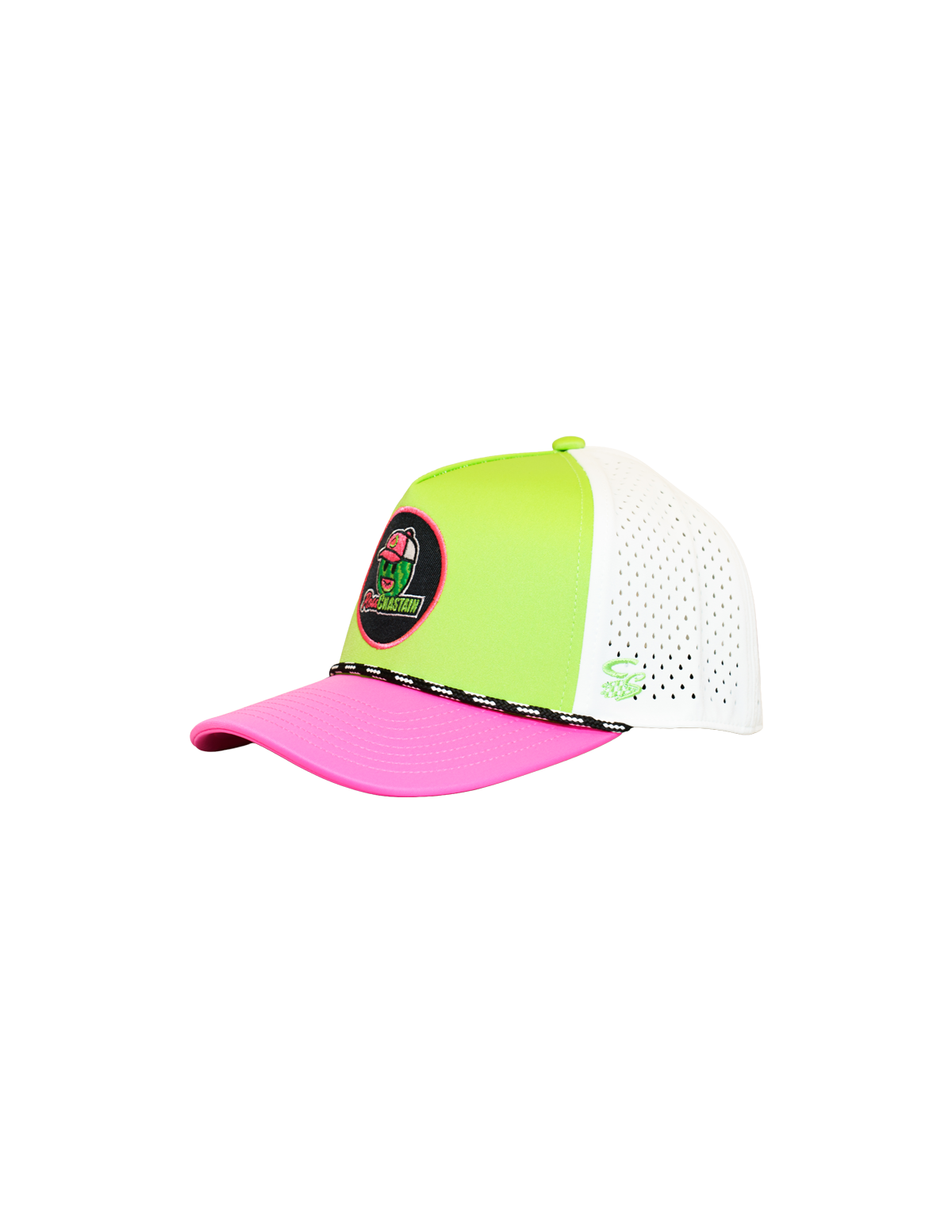 Ross Chastain Melon Man Neon Punch Performance Hat – Trackhouse Ross Chastain Melon Man Neon Punch Performance Hat – Trackhouse