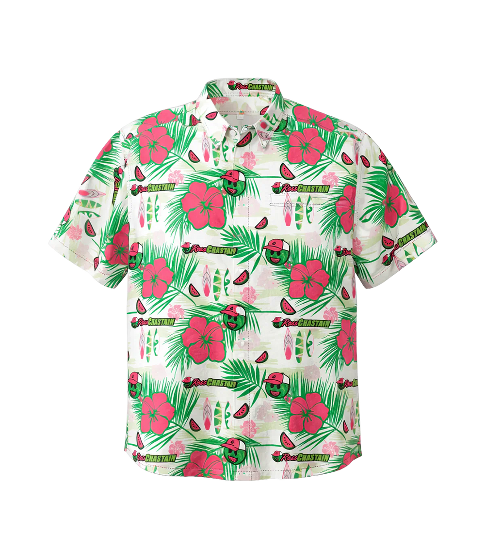 Ross Chastain #1 Melon Man 2026 Hawaiian Shirt – Trackhouse