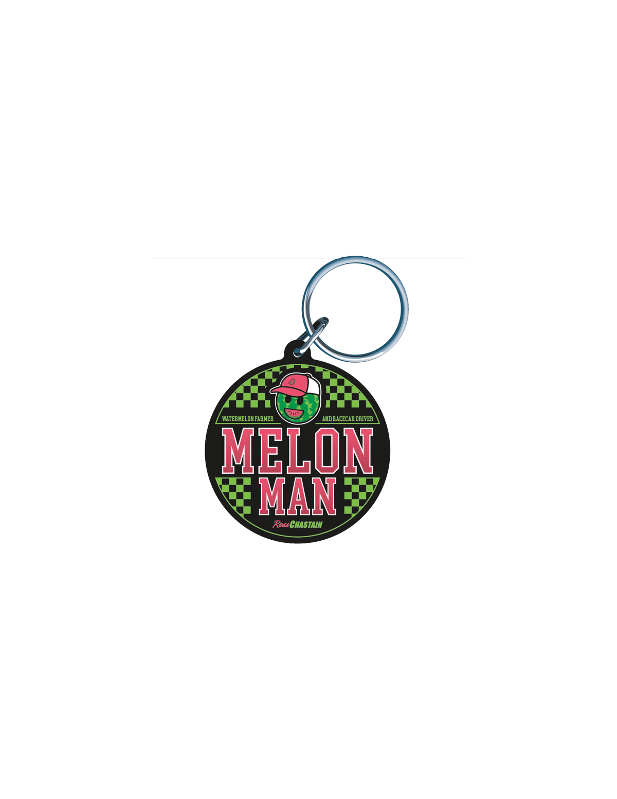 Ross Chastain #1 Melon Man 2" Keychain