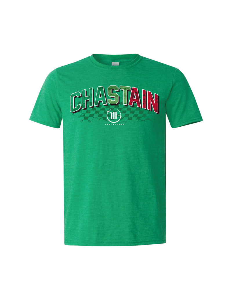 Ross Chastin Green #1 Collegiate Style Heritage T-Shirt