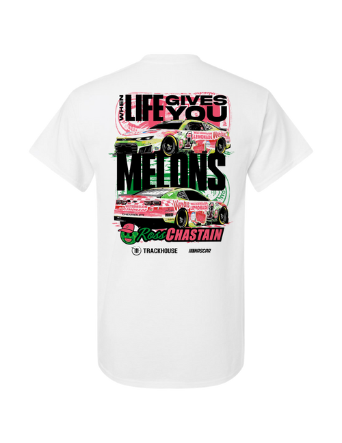 Ross Chastain #1 2026 Wendy's Watermelon Lemonade T-Shirt